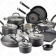 T-fal Nonstick Thermo-Spot Heat Cookware Set, 17-Piece, $128
